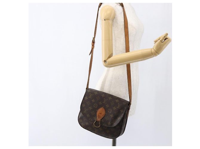 LOUIS VUITTON Borsa a Spalla Monogram Saint Cloud GM M51242 LV Auth ep13519 Monogramma - vista 26