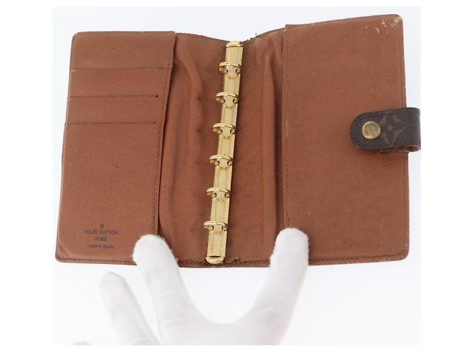 LOUIS VUITTON Cubierta de Agenda Monogram PM Set de 2 R20005 LV Auth am10788 Monograma - vista 19