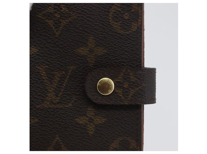 LOUIS VUITTON Cubierta de Agenda Monogram PM Set de 2 R20005 LV Auth am10788 Monograma - vista 8