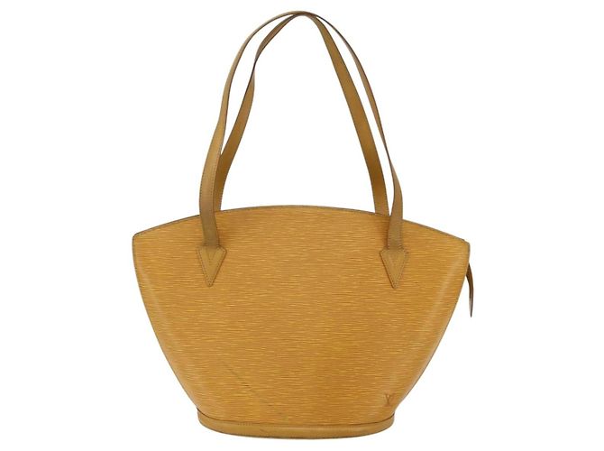 LOUIS VUITTON Borsa a Spalla Saint Jacques Epi Gialla M52269 Auth ep13342 Giallo - vista 13