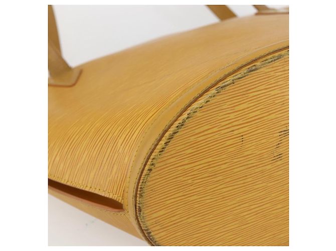 LOUIS VUITTON Borsa a Spalla Saint Jacques Epi Gialla M52269 Auth ep13342 Giallo - vista 14