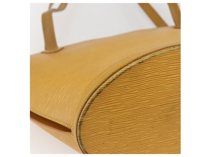 LOUIS VUITTON Borsa a Spalla Saint Jacques Epi Gialla M52269 Auth ep13342 Giallo - vista 16