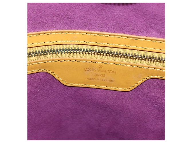 LOUIS VUITTON Borsa a Spalla Saint Jacques Epi Gialla M52269 Auth ep13342 Giallo - vista 17