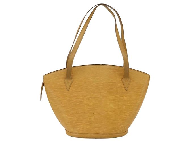 LOUIS VUITTON Borsa a Spalla Saint Jacques Epi Gialla M52269 Auth ep13342 Giallo - vista 2