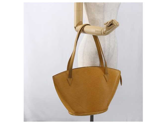 LOUIS VUITTON Borsa a Spalla Saint Jacques Epi Gialla M52269 Auth ep13342 Giallo - vista 22