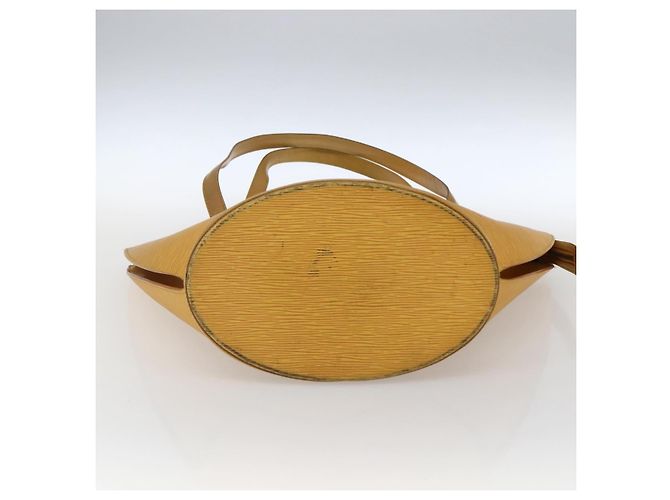 LOUIS VUITTON Borsa a Spalla Saint Jacques Epi Gialla M52269 Auth ep13342 Giallo - vista 5