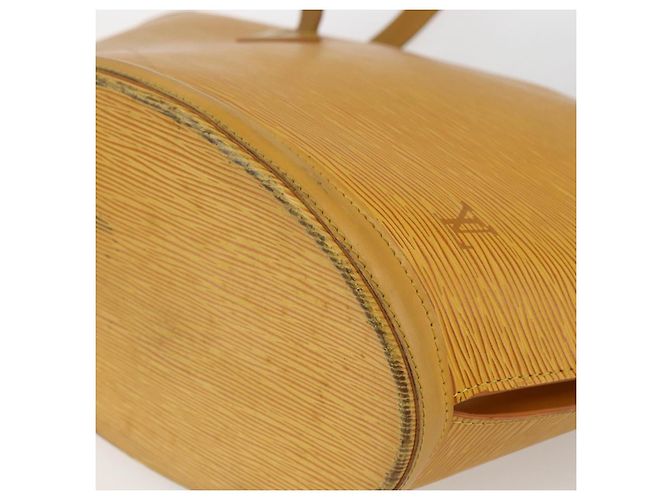 LOUIS VUITTON Borsa a Spalla Saint Jacques Epi Gialla M52269 Auth ep13342 Giallo - vista 9