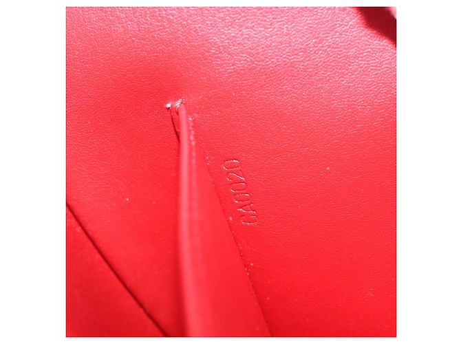 LOUIS VUITTON Borsa Thompson Street Monogram Vernis Rossa M91094 LV Auth bs33383 Rosso - vista 12