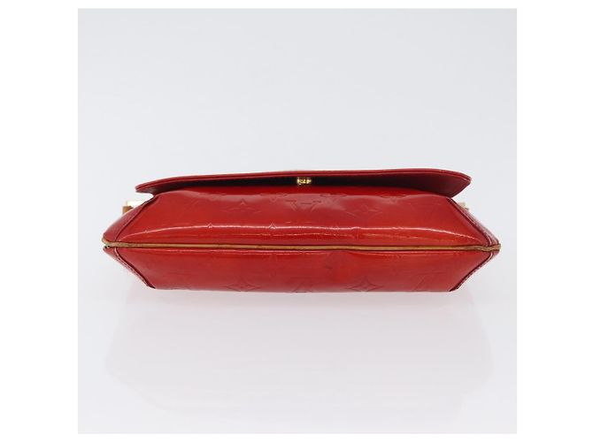 LOUIS VUITTON Borsa Thompson Street Monogram Vernis Rossa M91094 LV Auth bs33383 Rosso - vista 5