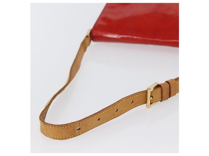 LOUIS VUITTON Borsa Thompson Street Monogram Vernis Rossa M91094 LV Auth bs33383 Rosso - vista 7