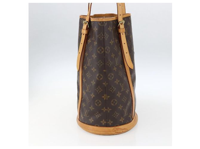 LOUIS VUITTON Borsa a Spalla Monogram Bucket GM M42236 LV Auth ka2478 Monogramma - vista 4