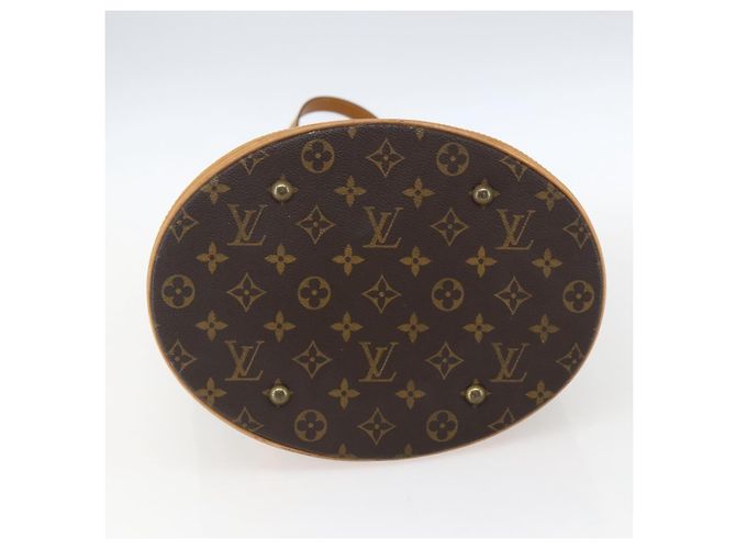 LOUIS VUITTON Borsa a Spalla Monogram Bucket GM M42236 LV Auth ka2478 Monogramma - vista 5