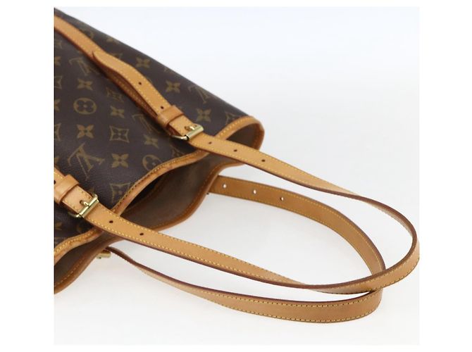 LOUIS VUITTON Borsa a Spalla Monogram Bucket GM M42236 LV Auth ka2478 Monogramma - vista 7