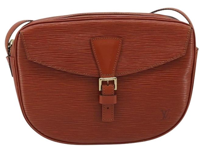 LOUIS VUITTON Borsa a Spalla Epi Jeune FilleMM Marrone M52153 LV Auth ep13542 - vista 13