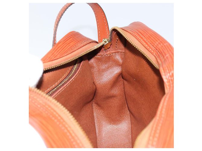 LOUIS VUITTON Borsa a Spalla Epi Jeune FilleMM Marrone M52153 LV Auth ep13542 - vista 21