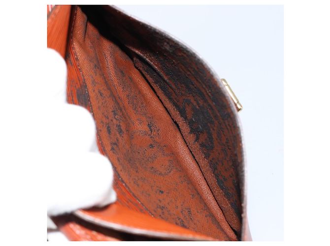 LOUIS VUITTON Borsa a Spalla Epi Jeune FilleMM Marrone M52153 LV Auth ep13542 - vista 24