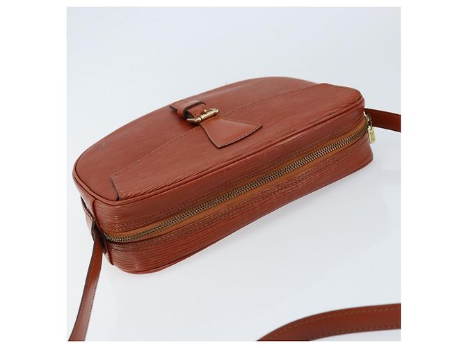 LOUIS VUITTON Borsa a Spalla Epi Jeune FilleMM Marrone M52153 LV Auth ep13542 - vista 6