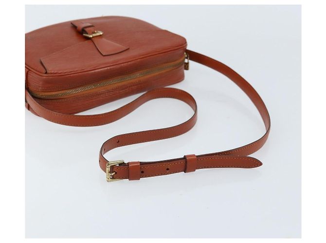LOUIS VUITTON Borsa a Spalla Epi Jeune FilleMM Marrone M52153 LV Auth ep13542 - vista 7