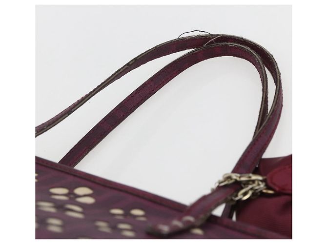 Borsa a mano in tela Zucca FENDI PVC viola oro Auth fm5149 D'oro Porpora - vista 8