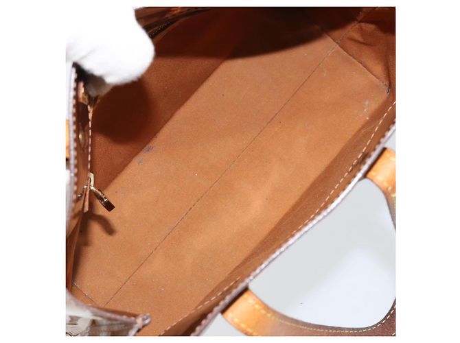 LOUIS VUITTON Borsa a Mano Monogram Vernis Reade PM Bronzo M91146 LV Auth 172114 - vista 11
