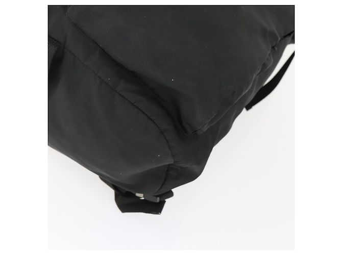 PRADA Backpack Nylon Black Silver Auth am10580 Silvery - view 16