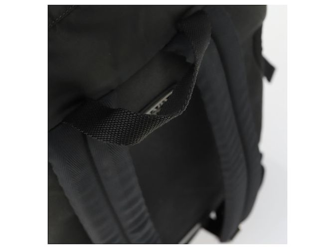 PRADA Backpack Nylon Black Silver Auth am10580 Silvery - view 7