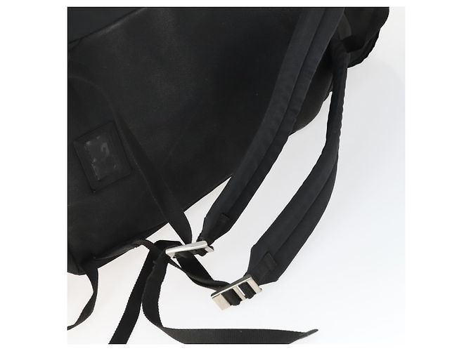 PRADA Backpack Nylon Black Silver Auth am10580 Silvery - view 8