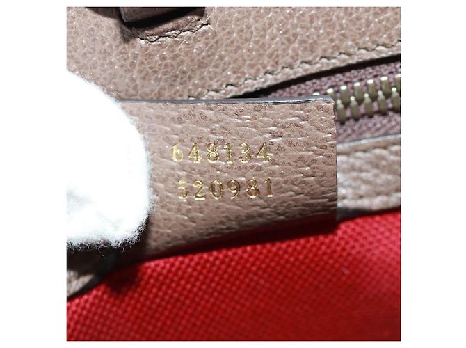 Borsa GUCCI GG Supreme Donald Duck PVC 2 in 1 Beige Oro 648134 Auth 161733SAM D'oro - vista 25
