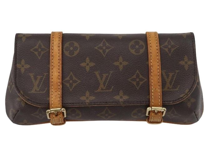 LOUIS VUITTON Pochette Marrell Monogram Borsa a vita M51159 LV Auth ep13325 Monogramma - vista 13
