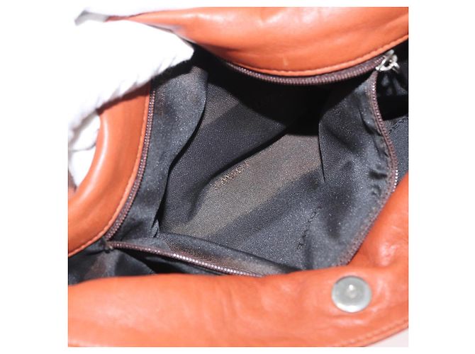 Borsa a Spalla LOEWE in Pelle Marrone Argento Autentica bs33487 - vista 22
