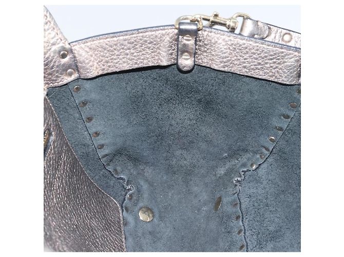 Valentino Borsa Tote in pelle 2 in 1 oro Auth BA10421 D'oro - vista 20