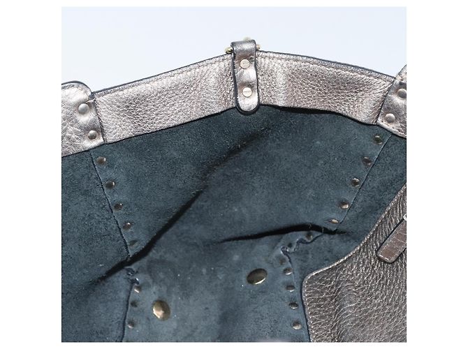 Valentino Borsa Tote in pelle 2 in 1 oro Auth BA10421 D'oro - vista 21