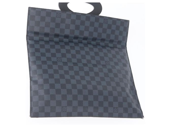 LOUIS VUITTON Borsa Clutch Portfolio Damier Cobalt N51101 LV Auth ka2451 - vista 10