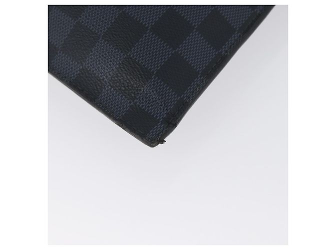 LOUIS VUITTON Borsa Clutch Portfolio Damier Cobalt N51101 LV Auth ka2451 - vista 16
