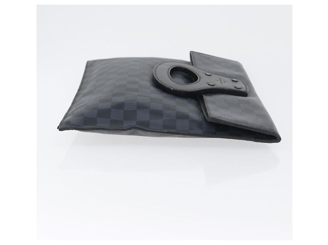 LOUIS VUITTON Borsa Clutch Portfolio Damier Cobalt N51101 LV Auth ka2451 - vista 3