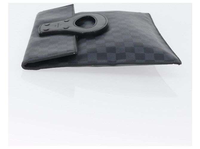 LOUIS VUITTON Borsa Clutch Portfolio Damier Cobalt N51101 LV Auth ka2451 - vista 4