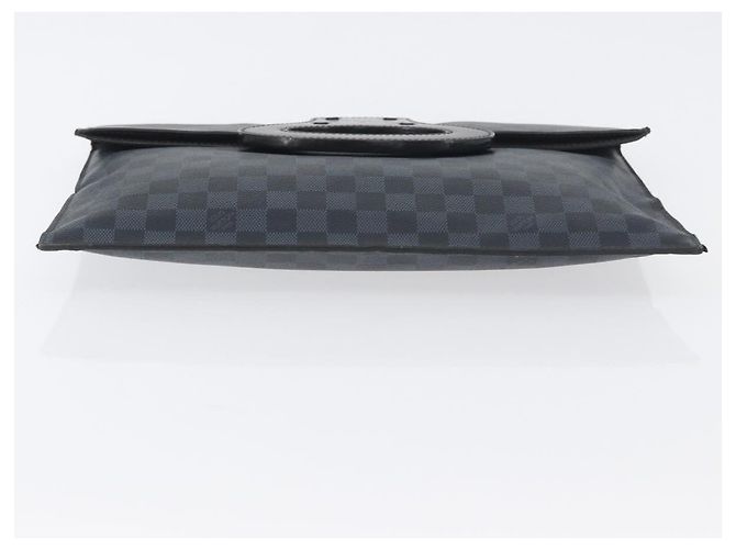 LOUIS VUITTON Borsa Clutch Portfolio Damier Cobalt N51101 LV Auth ka2451 - vista 5
