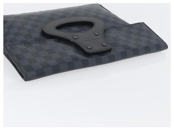 LOUIS VUITTON Borsa Clutch Portfolio Damier Cobalt N51101 LV Auth ka2451 - vista 6