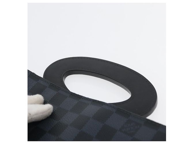 LOUIS VUITTON Borsa Clutch Portfolio Damier Cobalt N51101 LV Auth ka2451 - vista 8