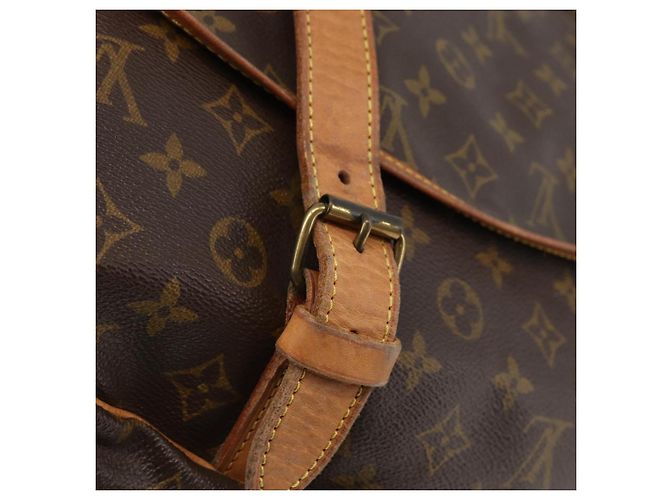 LOUIS VUITTON Borsa a Spalla Monogram Saumur 43 M42252 LV Auth ka2537 Monogramma - vista 10