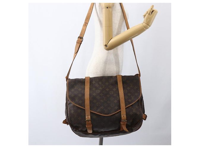 LOUIS VUITTON Borsa a Spalla Monogram Saumur 43 M42252 LV Auth ka2537 Monogramma - view 24