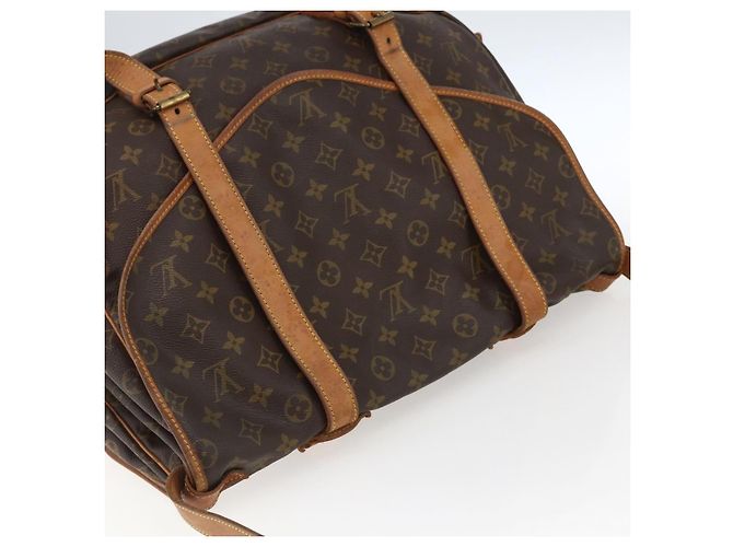 LOUIS VUITTON Borsa a Spalla Monogram Saumur 43 M42252 LV Auth ka2537 Monogramma - vista 6