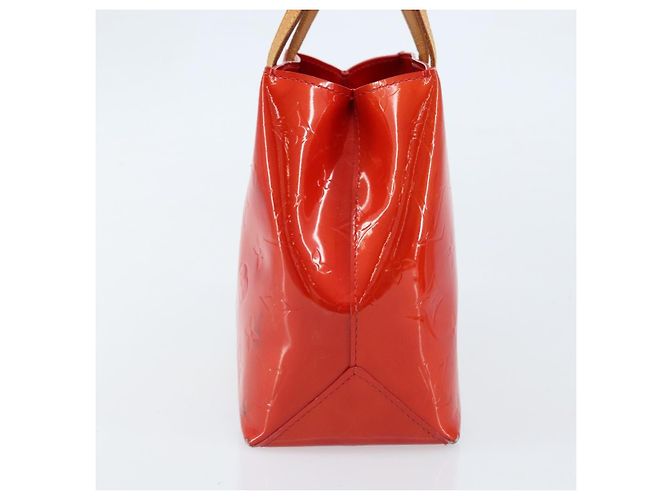LOUIS VUITTON Monogram Vernis Reade PM Handtasche Rot M91088 LV Auth 173241 - Ansicht 3