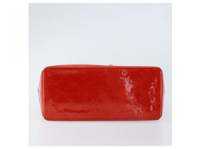 LOUIS VUITTON Monogram Vernis Reade PM Handtasche Rot M91088 LV Auth 173241 - Ansicht 5