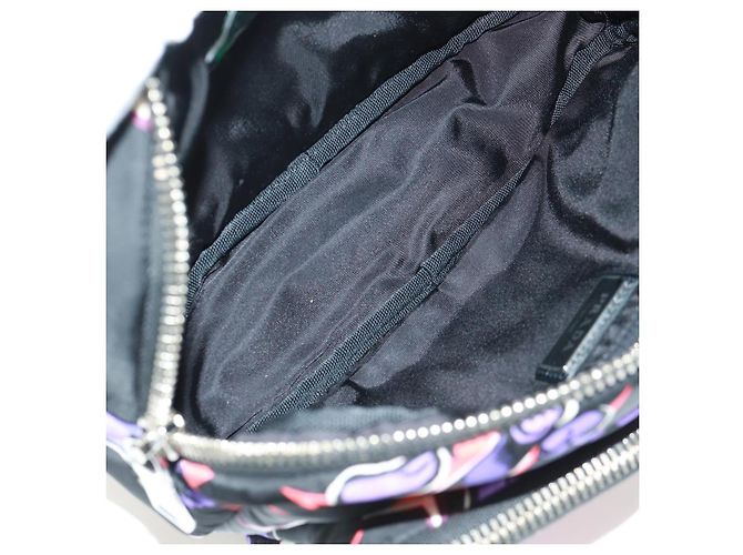 PRADA Collaborazione Universale Studio Borsa Frankenstein Nylon Viola Auth 171848M Argento Porpora - vista 11