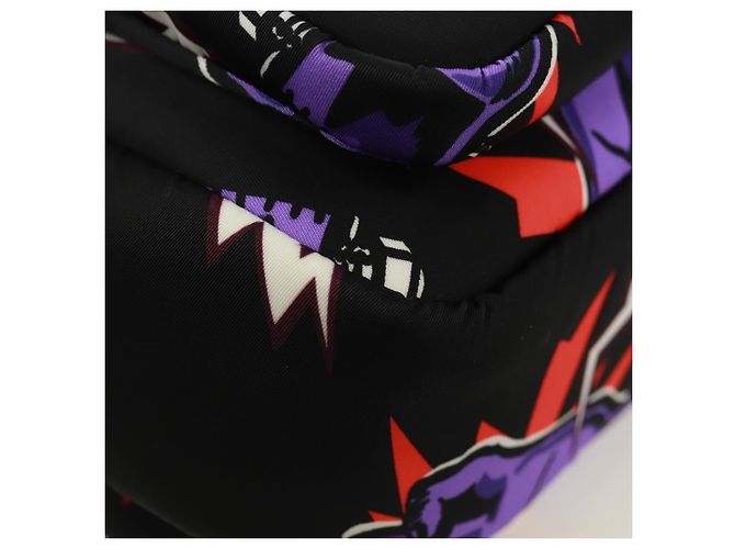 PRADA Collaborazione Universale Studio Borsa Frankenstein Nylon Viola Auth 171848M Argento Porpora - vista 15