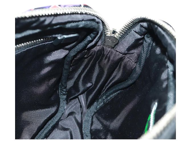 PRADA Collaborazione Universale Studio Borsa Frankenstein Nylon Viola Auth 171848M Argento Porpora - vista 25
