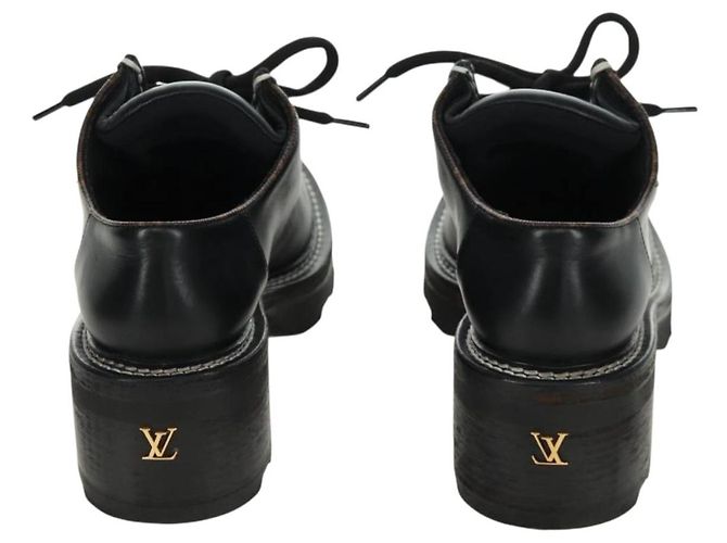 LOUIS VUITTON Mocassini Monogram LV Auth 158598M Monogramma - vista 3