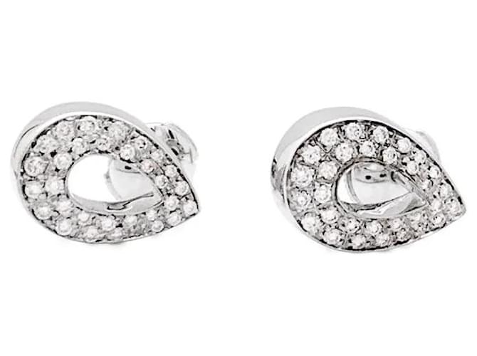 Orecchini Piaget, oro bianco e diamanti. - vista 3