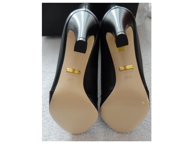 Gucci Originali e Nuovi! stivaletti di pelle n: 36,5 Nero - vista 8